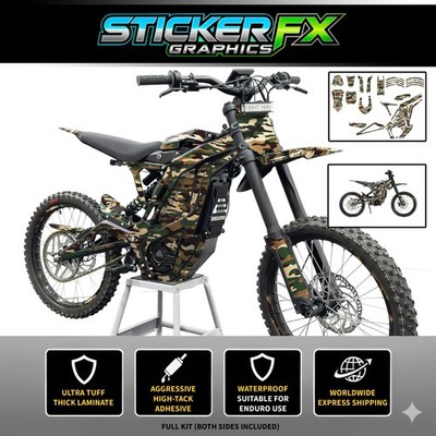 Premium Sticker Kit für E-Ride Pro SS, Eride Pro Grafik Kit, Eride Decals Wrap