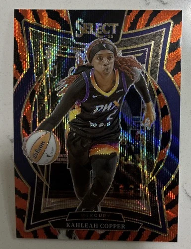 2025 Panini Select WNBA Prizm Kahleah Copper #6 Tiger Stripe SSP Case Hit!!