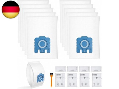 10 Stück Staubsaugerbeutel Kompatibel für Miele Hyclean 3D GN Staubsauger C