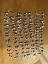 104 Unpainted Metal Napoleonic Soldier Figures