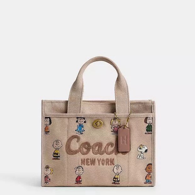 COACH × PEANUTS カーゴトート26 スヌーピー CBH43 レディース COACH 