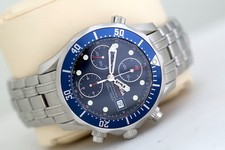 Omega Seamaster 300 Chronograph (2006) - 2225.80 - 42mm Automatic Watch - Blue