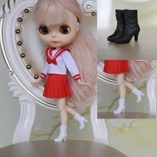 1/6 Doll Shoes Boots High-heel Booties For Blyth Doll Accessories 1/6 Doll Toys