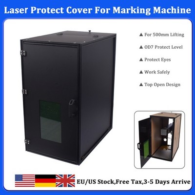Laser Protective Cover For Fiber Laser Marking Machine Safety Enclosure 【IN US】