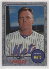 2017 Topps Heritage Hot Box Chrome Purple Refractor Jay Bruce #THC-453 2ra