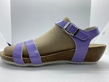 RRP: £60 Brand New Biocomfort Made in Spain Size 4 Summer Low Cork Wedge Sandals