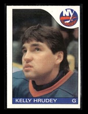 1985-86 O-Pee-Chee 122 Kelly Hrudey New York Islanders Rookie Card AAC. rookie card picture