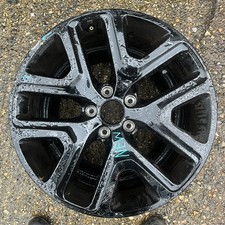 1 X GENUINE JEEP RENEGADE 18" ALLOY WHEEL RIM GLOSS BLACK 7J ET40