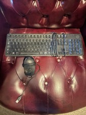 Dell KB212-B USB Wired Keyboard  Dell USB Optical Mouse Combo   Black