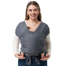 Momcozy Baby Wrap Carrier Sling - Easy to Wear, Lightweight, Hands-Free 8-35 lb
