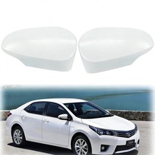 Side Mirror Cover Caps Fit for Toyota Corolla 2014-2019 with Signal Lamp, 2-P...