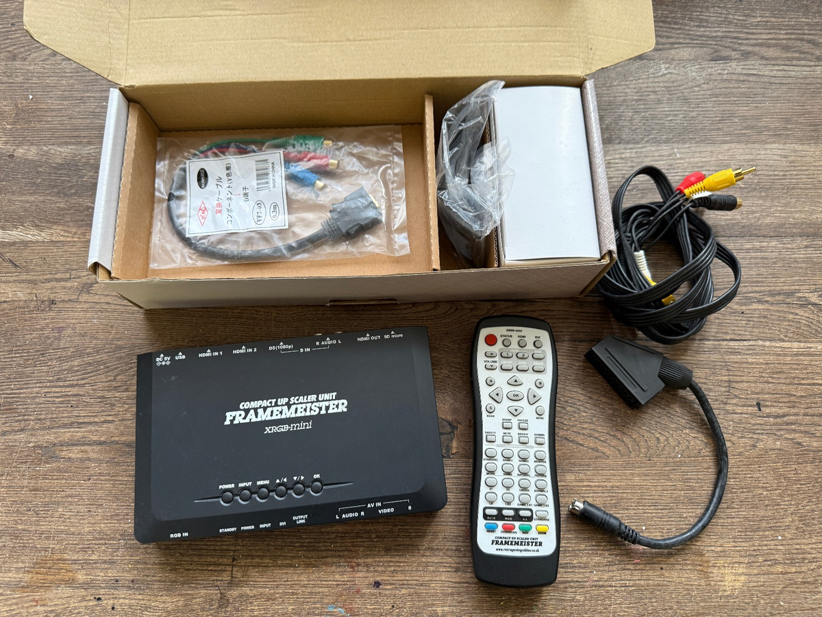 Micomsoft XRGB-mini Framemeister RGB HD Upscaler | eBay