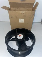 Dayton 3VU71 Round Ball Bearing Axial Fan Ø10" x 3.5" D, 115VAC, 665 CFM