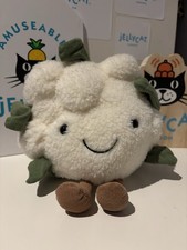 Jellycat Amuseable Cauliflower ‘RETIRED’ Original Tags BNWT