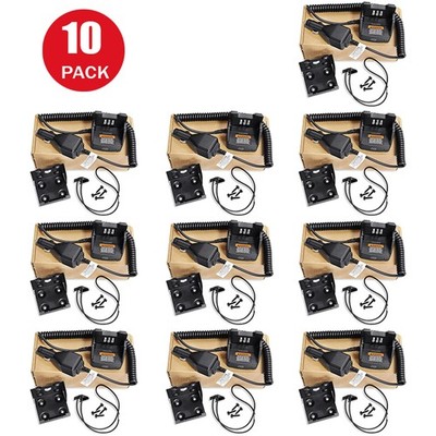 10* PMLN7089 Car Travel Charger Kit For Motorola PR400 CP150 CP200 CP200d GP3688