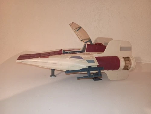Rare 1985 Kenner Droids A-Wing 100% Complete Star Wars Vehicle Vintage