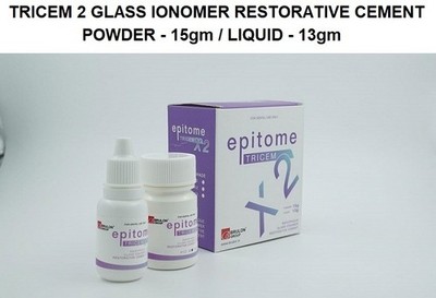 Dental Epitome TRICEM 2 Radiopaque GIC Restorative Cement