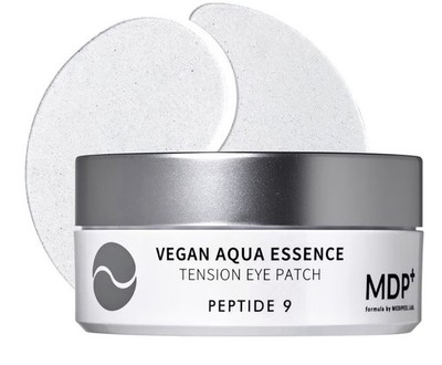 MDP+ PEPTIDE 9 VEGAN AQUA ESSENCE TENSION EYE PATCH, Niacinamide, eye mask