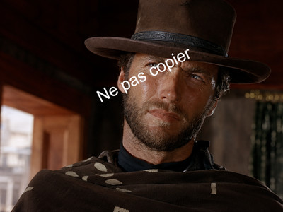 Foto 13x18 Clint Eastwood Nahaufnahme - Für ein paar Dollar mehr
