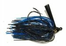 Gambler Heavy Cover Swim Jig 5/16 oz Black Blue for Bass Fishing SJHC009
