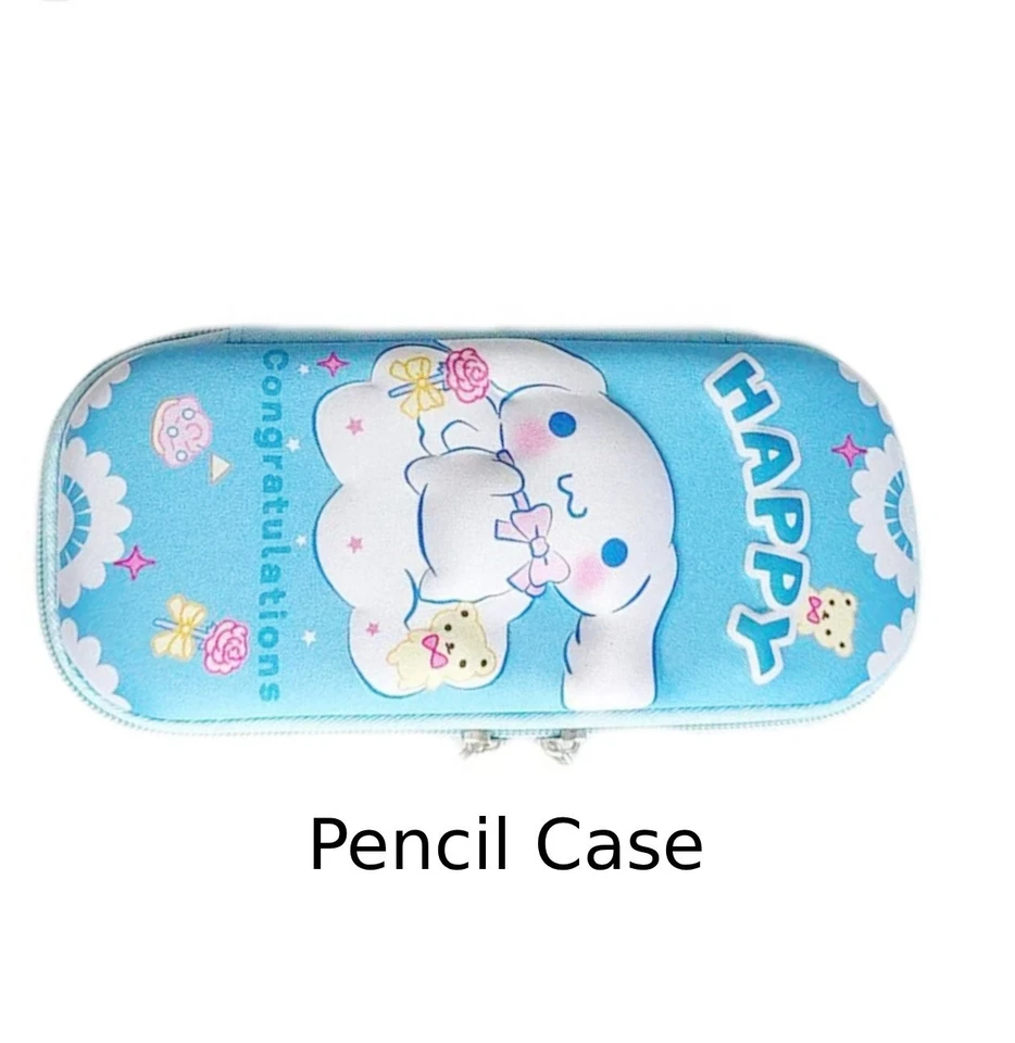 Cinnamoroll Kawaii Cute School Supplies Back To School Gift Set Pencil Case Note - Image 3 of 3