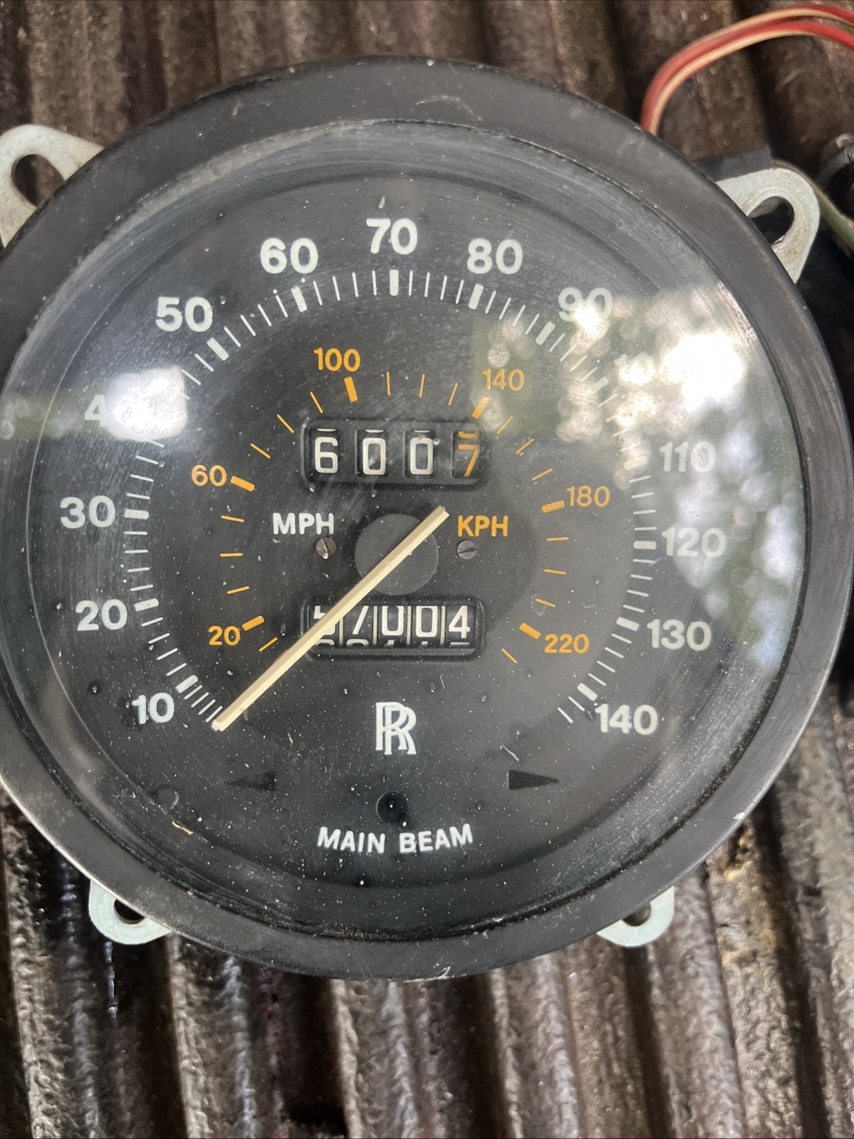 Speedometer Instrument Gauge Assembly OEM SN6336 Rolls Royce Silver Shadow 1972
