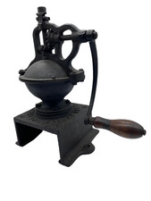 Moulin à café de comptoir Peugeot ancien – Fonte – Modèle A – XIXe / début XXe