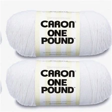 Whispering Clouds - Luxurious 2 Pack of 16oz Acrylic Yarn (