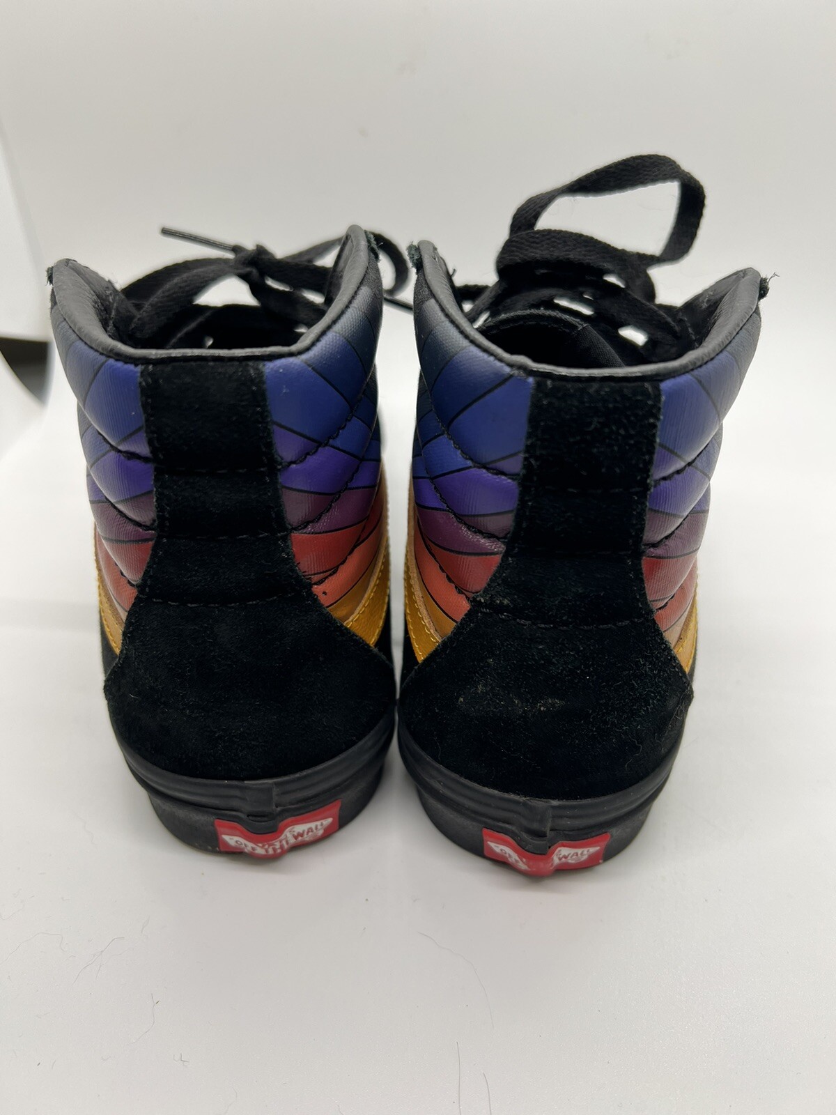 SAOLA Scarpe da skate Vans Sk8 Hi Reissue Refract nere e multi taglia uomo 5 donna 6 5