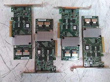 Lot of 4 LSI 9750-8i SAS PCIe RAID Controller Card 
