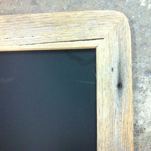 A3 Rustic Recycled Timber Chalkboard, Old Skool Retro Blackboard, - Picture 6 of 6