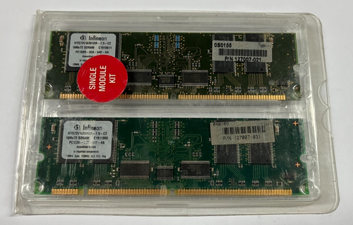 Infineon 256MB (2 x 128MB) SDRAM 133Mhz ECC Registered HYS72V16301GR Compaq