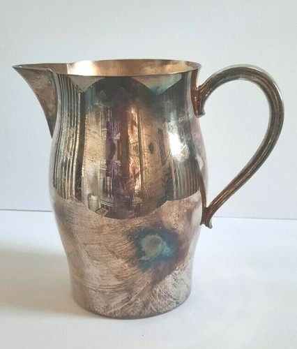 William Rogers Silver Plate Pitcher Paul Revere Reproduction Pre-owned