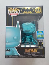 teal chrome batman funko