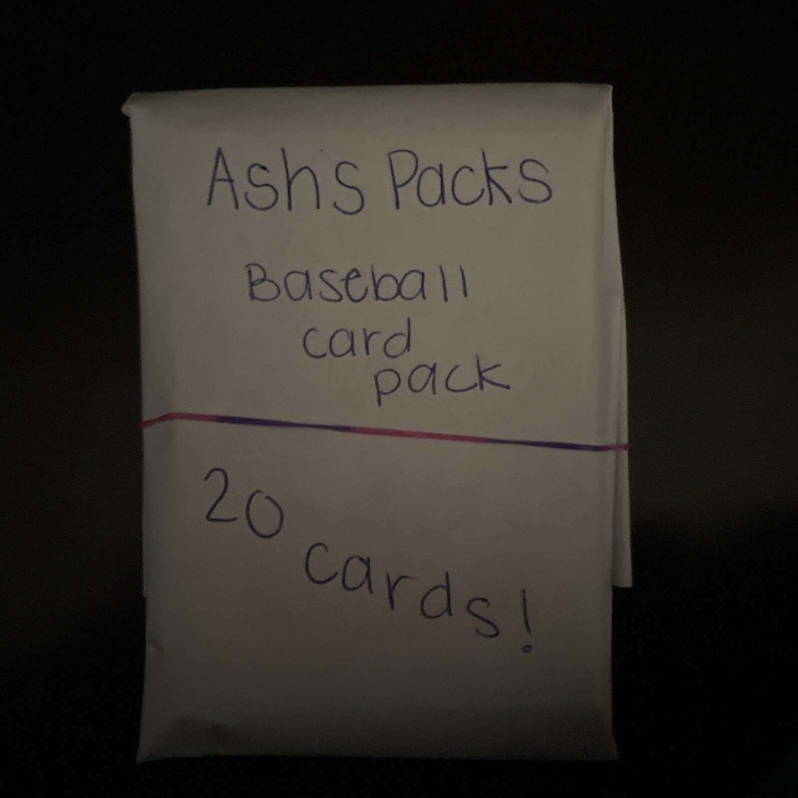 baseball card mystery pack! Contains 20 Cards!-image