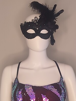 Purple sequin masquerade dress with matching mask for women | eBay Purple sequin masquerade dress with matching mask for women | eBay