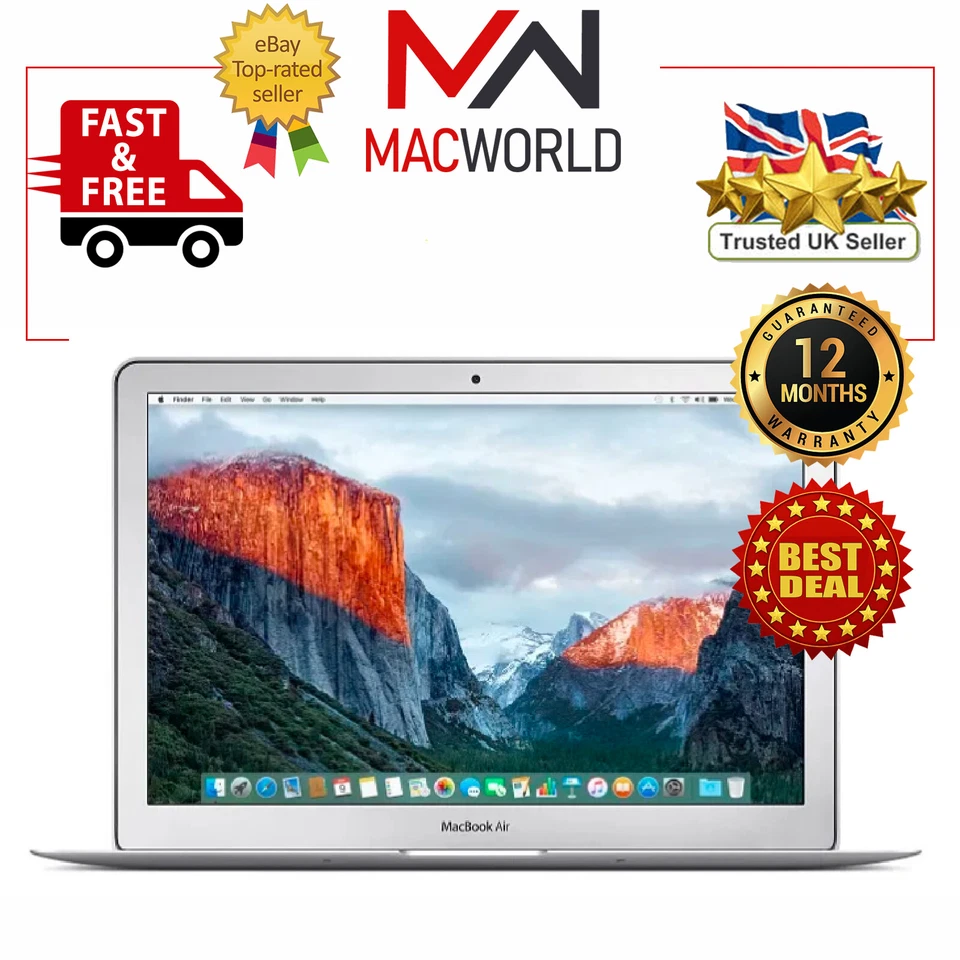 Apple MacBook Air 11" Core i5 1.6GHz 4GB RAM 128GB SSD 2015 Warranty B Grade - Image 4 of 4