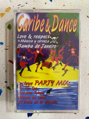 CARIBE & DANCE CINTA CASSETTE NUEVA - SAMBA DE JANEIRO TIC TIC TAC PARTI MIX ...