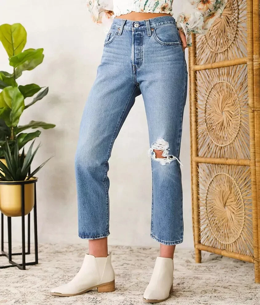 Levi's premium sales 501 original cropped
