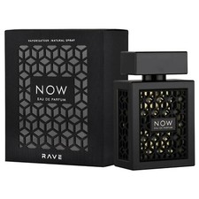 Rave Now Black by Lattafa Eau De Parfum - 100ml -Unisex USA Seller
