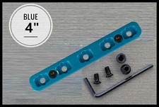 US Seller 4 Inch Blue Anodized K To M Rail Section Converter Adapter Rail