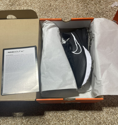 Nike Air Zoom Infinity Tour Golf Shoe Black White Volt sz  display picture 1