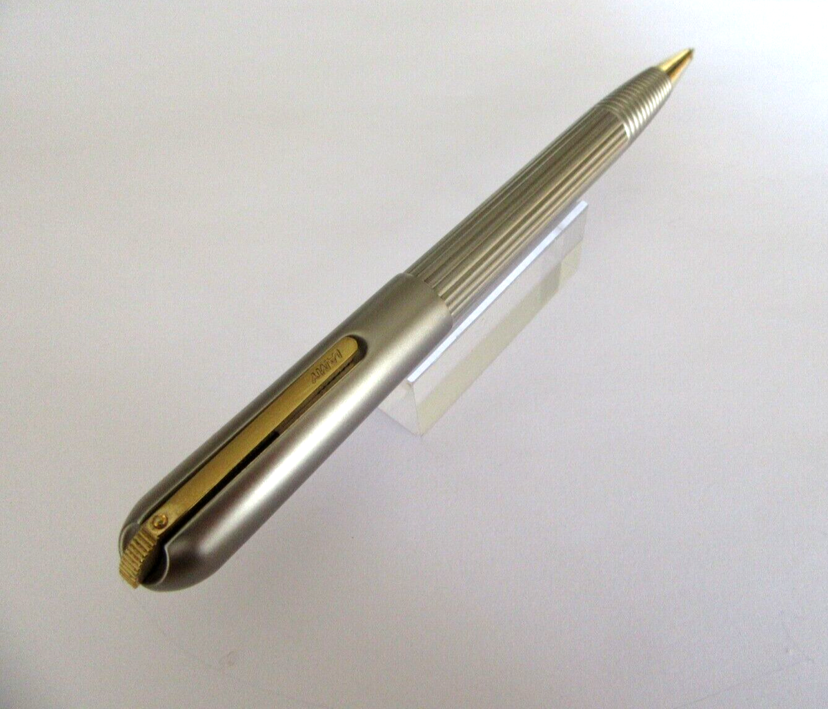 Beautiful Prestige Ballpoint Pen Lamy Model Imporium Titanium BP