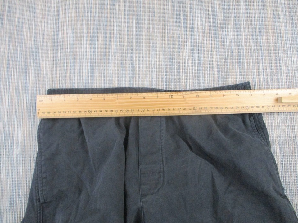 Stussy Skate Trousers Mens Medium W32 L30 Skater Pants Black Stretch