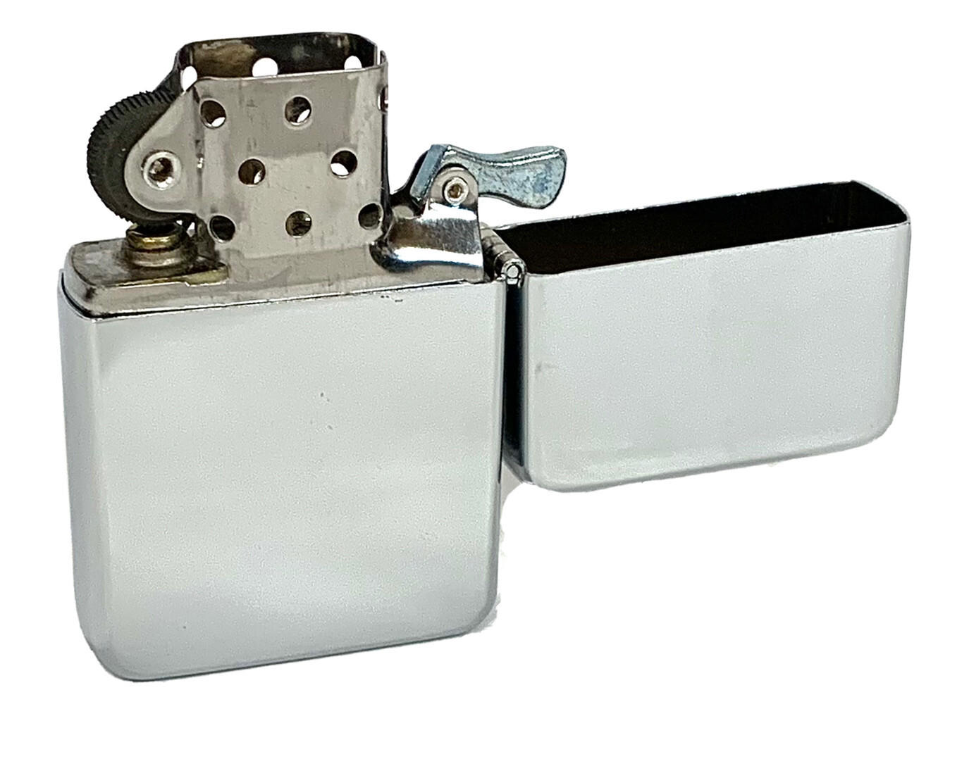 Playboy Bunny Pink Flip Top Chrome Oil Lighter Wind Resistant Flame