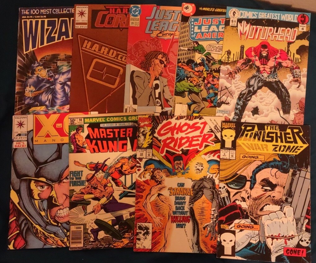 Mix Comic Book lot of 18 comics (Marvel, DC, Dark Horse, Valiant