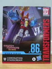 Hasbro  Transformers  Studio Series 86  Leader Class - Coronation Starscream