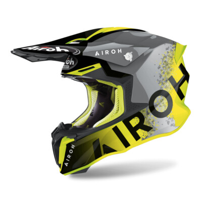 Airoh Twist 2,0 Bit Grafik Offroad Motocross Motorrad ATV Quad MX Helm