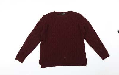 Select Damen lila Rundhals Acrylmischung Pullover Größe 18