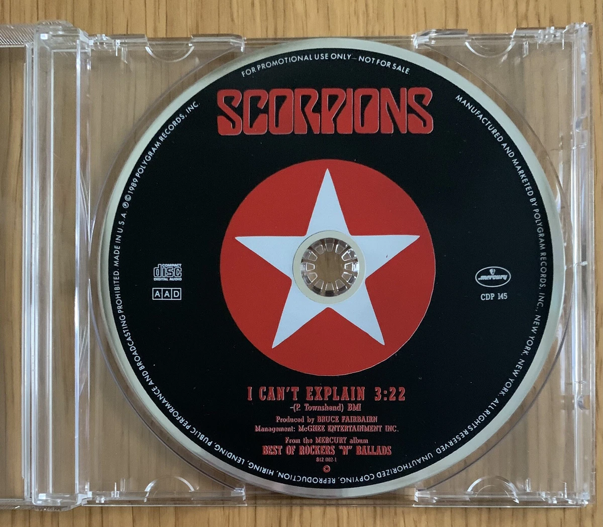 SCORPIONS サイン入りCD Scorpions Love Drive Banned Band Multi Signed Album Cover LP COA